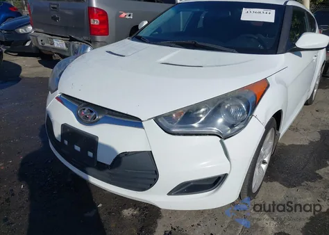 2013 Hyundai Veloster Base W/Black из США, поврежденный, VIN KMHTC6ADXDU177514